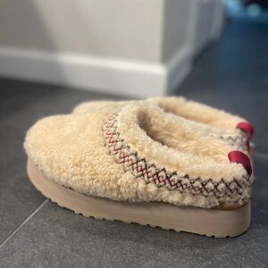 UGG Tazz Braid Natural Slipper, New